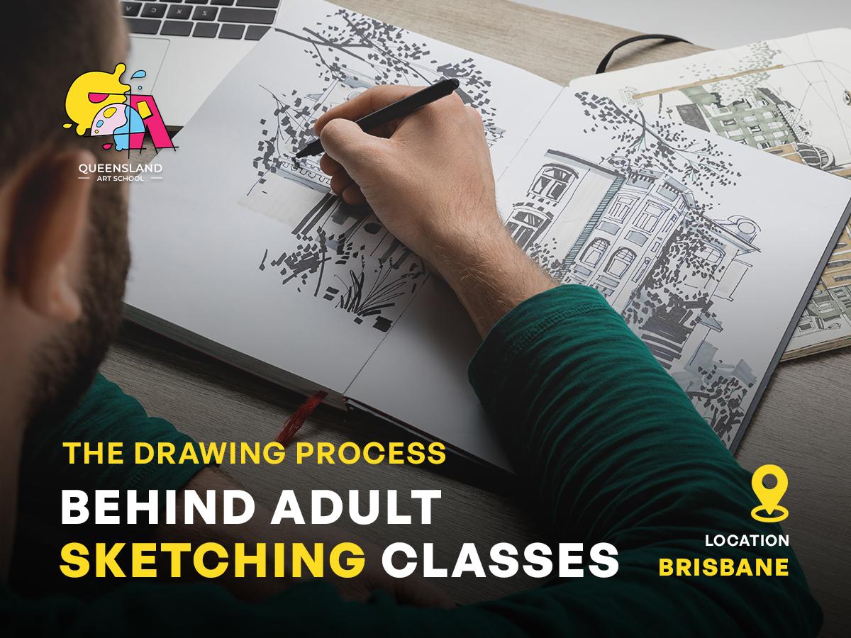 Adult sketching classes Brisbane